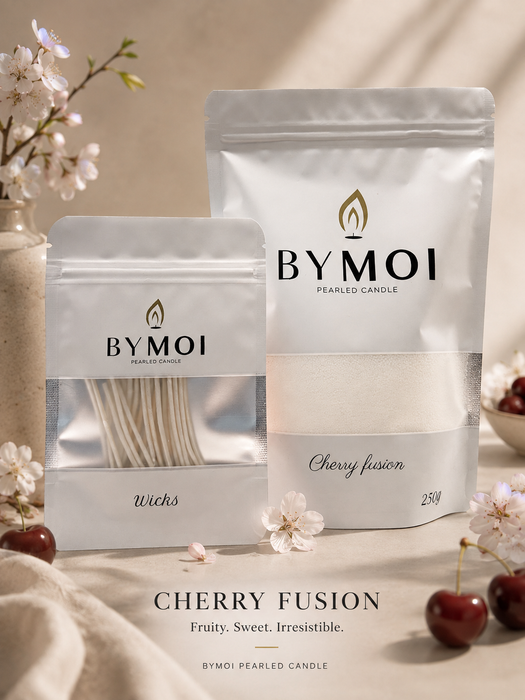 BYMOI pärlljus - Cherry fusion