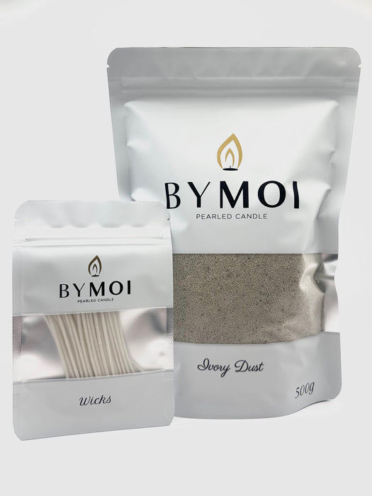 BYMOI pärlljus - Ivory Dust