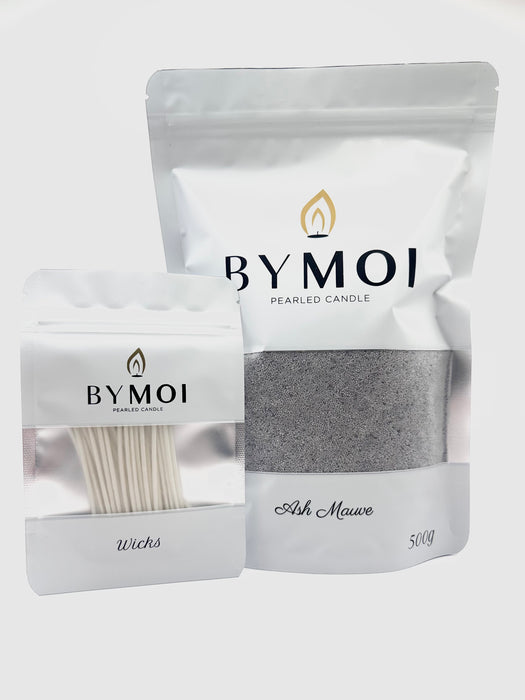 BYMOI pärlljus - Ash Mauve