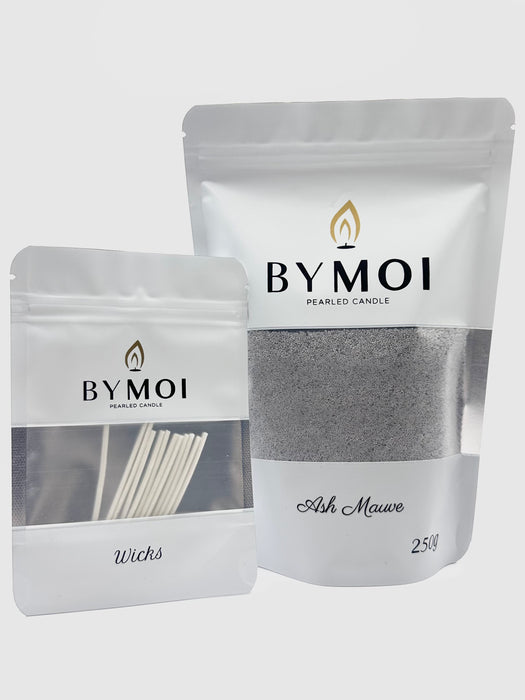 BYMOI pärlljus - Ash Mauve