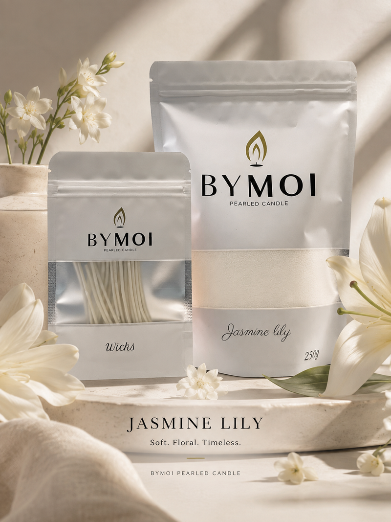 BYMOI pärlljus - Jasmine lily - BYMOI