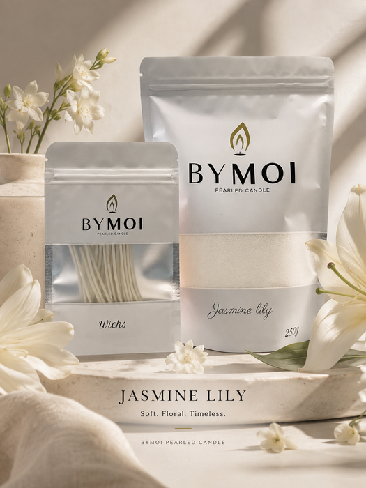 BYMOI pärlljus - Jasmine lily