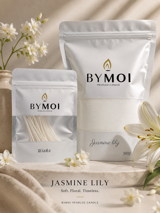 BYMOI pärlljus - Jasmine lily