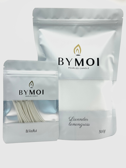 BYMOI pärlljus - Lavender lemongrass