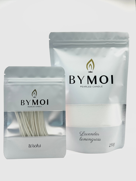 BYMOI pärlljus - Lavender lemongrass
